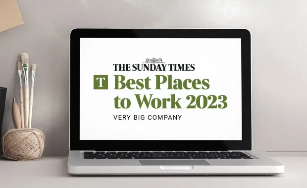 Sunday Times Best PLaces to Work List 2023 Logo