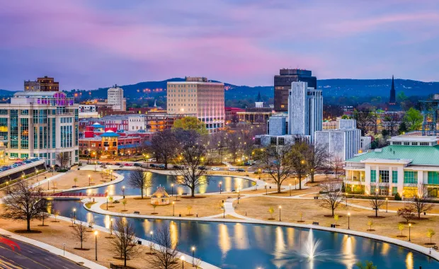 downtown Huntsville AL