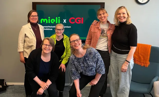 CGI:n konsultit käärivät hihansa MIELI ry:n auttamiseksi pro bono