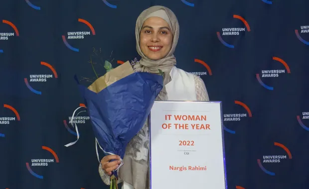 Årets IT-kvinna Nargis Rahimi