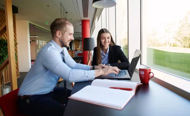 CGI partners working together