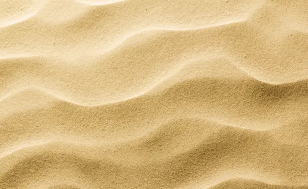 Patterns on the sand