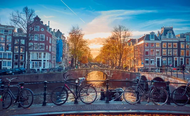 Les rues d'Amsterdam