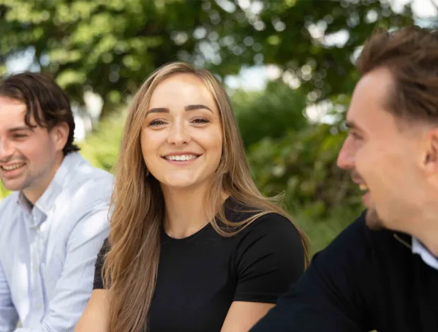 gezamenlijke teamdiscussie over groenruimte