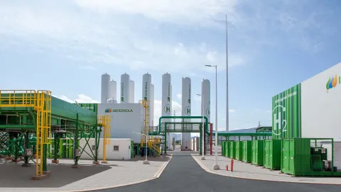Iberdrola green hydrogen plant