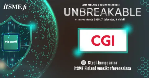 CGI Suomi Steel-kumppani itSMF Finland Vuosikonferenssi