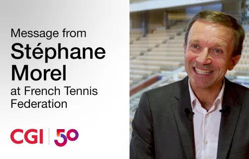 CGI at 50 years: A strategic partnership with French Tennis Federation