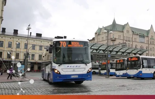Die Stadt Tampere ist Pionier im Bereich Smart Traffic