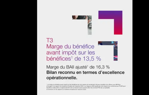 Résultats du troisième trimestre de l'exercice 2025 de CGI