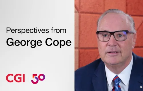 CGI at 50 years: Perspectives from George A. Cope