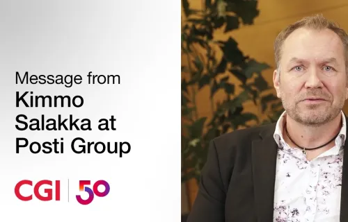 CGI at 50 years: A message from Posti, Finland’s logistics leader