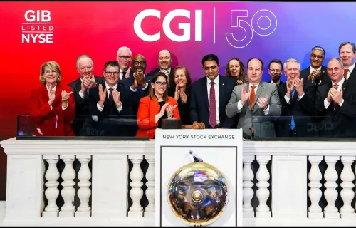  CGI at 50: Celebrating at the New York Stock Exchange