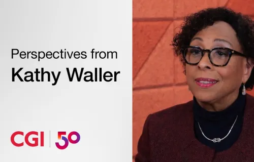  CGI at 50 years: Perspectives from Kathy N. Waller