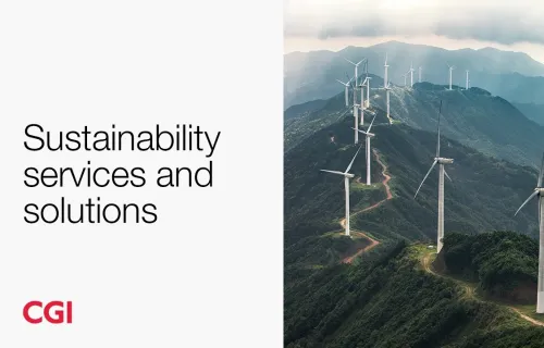 CGI Sustainability Services and Solutions