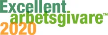 Logotypen för Nyckeltalsinstitutet Excellent arbetsgivare 2020