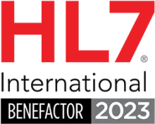 HL7 Benefactor 2023 logo