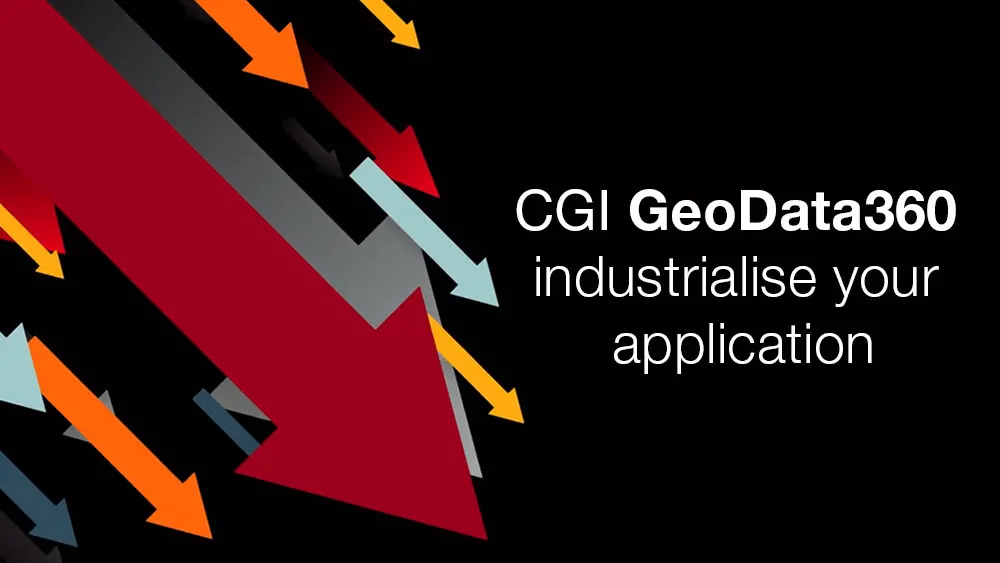 Industrialise your application – GeoData360