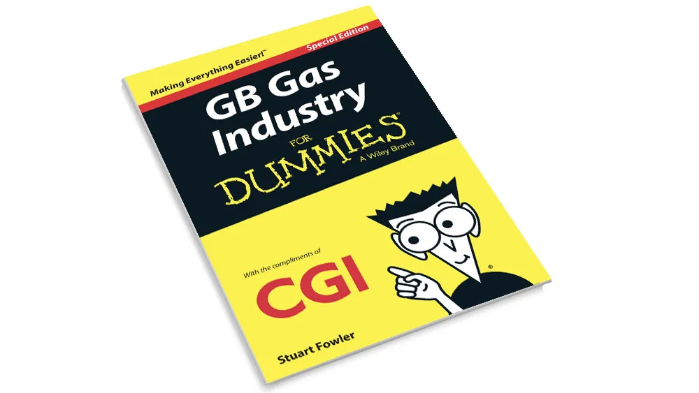 Front cover of the CGI GB Gas Industry for Dummies