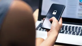 End user review security details on a phone