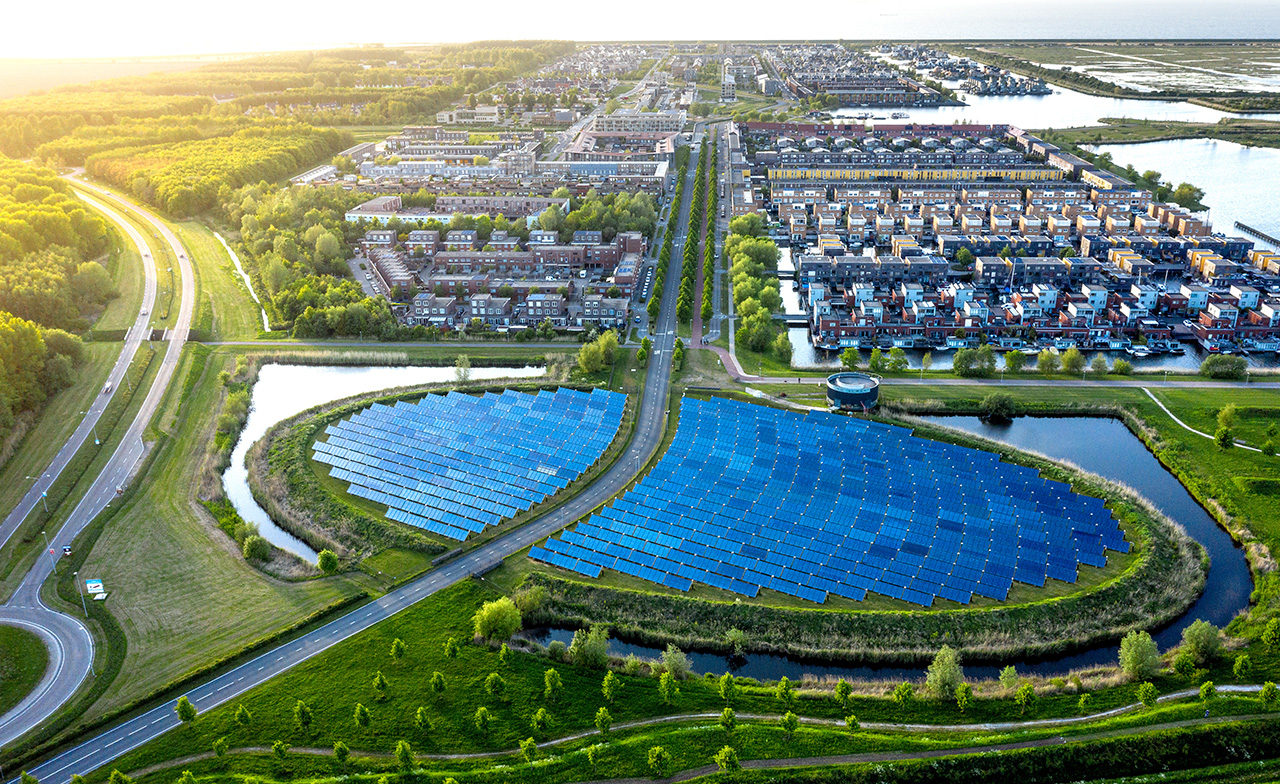 Sustainable neighborhood in the Netherlands