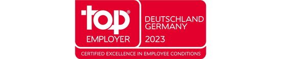Logo Top Employer 2023 Deutschland