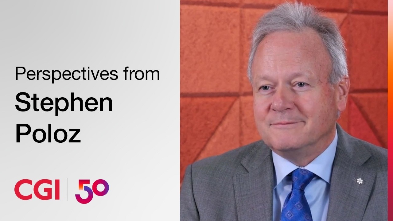 CGI at 50 years: Perspectives from Stephen S. Poloz | CGI.com