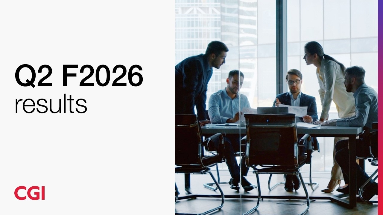 CGI reports results for the second quarter of fiscal 2026 | CGI.com
