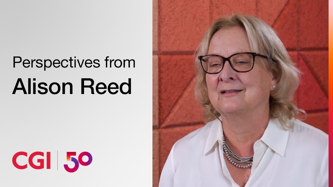 CGI at 50 years: Perspectives from Alison C. Reed | CGI.com