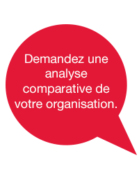 Demandez une analyse comparative de votre organisation. Demandez une analyse comparative de votre organisation.