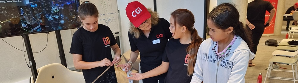 CGI volunteers CGI volunteers