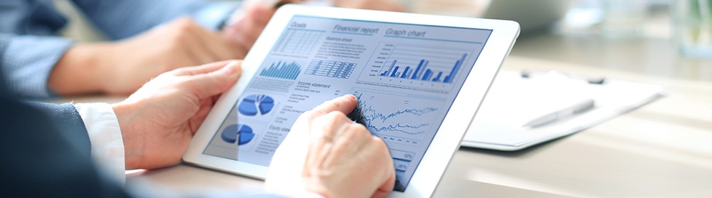 Data on tablet Data on tablet