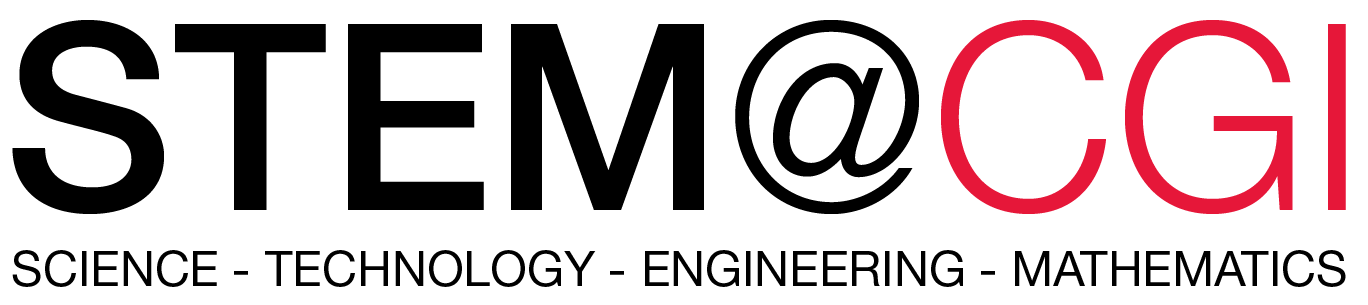Logotypen för STEM@CGI STEM@CGI logo