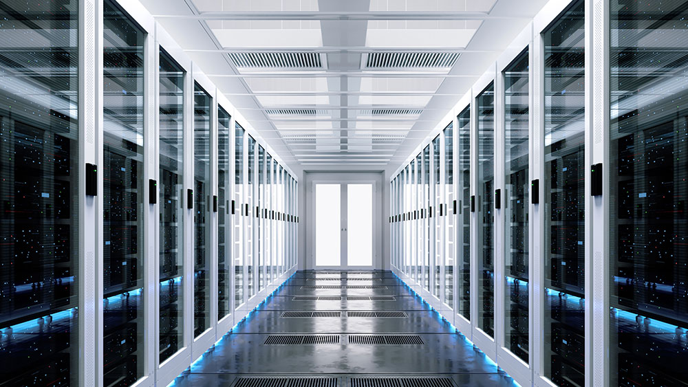 Systems integration server room