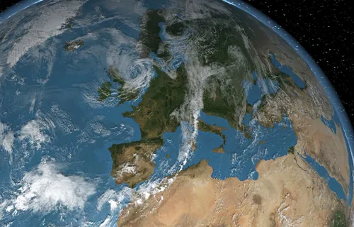 Bild över Europa