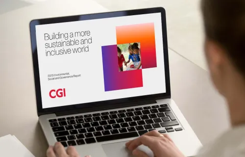 CGI's 2023 ESG Report highlights progress  through responsible innovation 