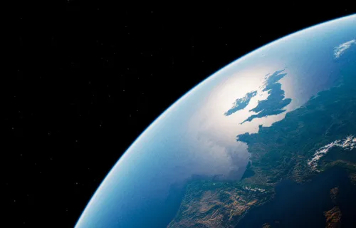 Image of the UK from Space